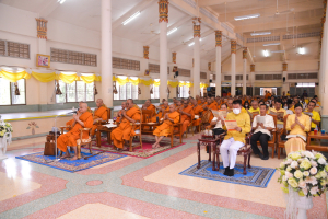 มรภ.เทพสตรี ร่วมพิธีเจริญพระพุทธมนต์เฉลิมพระเกียรติ ถวายพระพรชัยมงคลแด่ พระบาทสมเด็จพระเจ้าอยู่หัว เนื่องในโอกาสมหามงคลเฉลิมพระชนมพรรษา 6 รอบ 28 กรกฎาคม 2567 ครั้งที่ 6