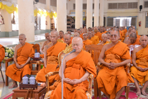 มรภ.เทพสตรี ร่วมพิธีเจริญพระพุทธมนต์เฉลิมพระเกียรติ ถวายพระพรชัยมงคลแด่ พระบาทสมเด็จพระเจ้าอยู่หัว เนื่องในโอกาสมหามงคลเฉลิมพระชนมพรรษา 6 รอบ 28 กรกฎาคม 2567 ครั้งที่ 6