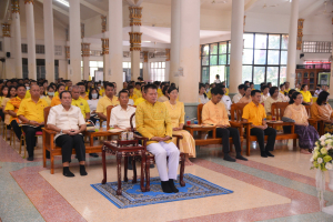 มรภ.เทพสตรี ร่วมพิธีเจริญพระพุทธมนต์เฉลิมพระเกียรติ ถวายพระพรชัยมงคลแด่ พระบาทสมเด็จพระเจ้าอยู่หัว เนื่องในโอกาสมหามงคลเฉลิมพระชนมพรรษา 6 รอบ 28 กรกฎาคม 2567 ครั้งที่ 6