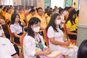มรภ.เทพสตรี ร่วมพิธีเจริญพระพุทธมนต์เฉลิมพระเกียรติ ถวายพระพรชัยมงคลแด่ พระบาทสมเด็จพระเจ้าอยู่หัว เนื่องในโอกาสมหามงคลเฉลิมพระชนมพรรษา 6 รอบ 28 กรกฎาคม 2567 ครั้งที่ 6