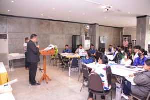สำนักศิลปะและวัฒนธรรมจัดอบรมเทคนิคการเย็บผลิตภัณฑ์ผ้าเบื้องต้นเพื่อนำไปสู่วัฒนธรรมนานาชาติการประกวดคอสเพลย์
