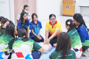 มรท. จัดอบรมการปฐมพยาบาลเบื้องต้นและช่วยฟื้นคืนชีพขั้นพื้นฐาน