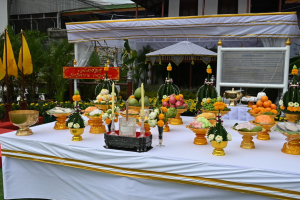 มรภ.เทพสตรี ร่วมพิธีทำน้ำพระพุทธมนต์ศักดิ์สิทธิ์ของจังหวัดลพบุรี