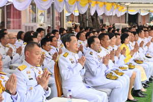 มรภ.เทพสตรี ร่วมพิธีทำน้ำพระพุทธมนต์ศักดิ์สิทธิ์ของจังหวัดลพบุรี