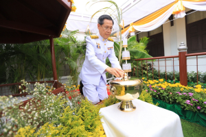 มรภ.เทพสตรี ร่วมพิธีทำน้ำพระพุทธมนต์ศักดิ์สิทธิ์ของจังหวัดลพบุรี