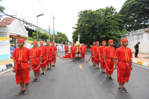 มรภ.เทพสตรี ร่วมพิธีทำน้ำพระพุทธมนต์ศักดิ์สิทธิ์ของจังหวัดลพบุรี