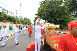 มรภ.เทพสตรี ร่วมพิธีทำน้ำพระพุทธมนต์ศักดิ์สิทธิ์ของจังหวัดลพบุรี