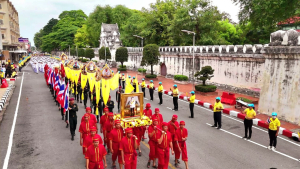 มรภ.เทพสตรี ร่วมพิธีทำน้ำพระพุทธมนต์ศักดิ์สิทธิ์ของจังหวัดลพบุรี