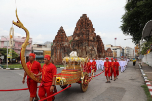 มรภ.เทพสตรี ร่วมพิธีทำน้ำพระพุทธมนต์ศักดิ์สิทธิ์ของจังหวัดลพบุรี