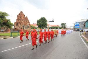 มรภ.เทพสตรี ร่วมพิธีทำน้ำพระพุทธมนต์ศักดิ์สิทธิ์ของจังหวัดลพบุรี