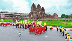 มรภ.เทพสตรี ร่วมพิธีทำน้ำพระพุทธมนต์ศักดิ์สิทธิ์ของจังหวัดลพบุรี