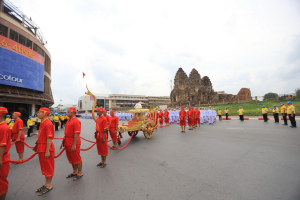 มรภ.เทพสตรี ร่วมพิธีทำน้ำพระพุทธมนต์ศักดิ์สิทธิ์ของจังหวัดลพบุรี