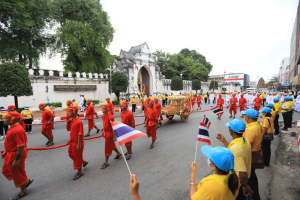 มรภ.เทพสตรี ร่วมพิธีทำน้ำพระพุทธมนต์ศักดิ์สิทธิ์ของจังหวัดลพบุรี