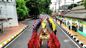 มรภ.เทพสตรี ร่วมพิธีทำน้ำพระพุทธมนต์ศักดิ์สิทธิ์ของจังหวัดลพบุรี