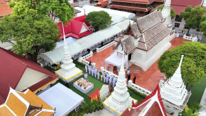 มรภ.เทพสตรี ร่วมพิธีทำน้ำพระพุทธมนต์ศักดิ์สิทธิ์ของจังหวัดลพบุรี