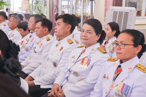 มรภ.เทพสตรี ร่วมพิธีทำน้ำพระพุทธมนต์ศักดิ์สิทธิ์ของจังหวัดลพบุรี