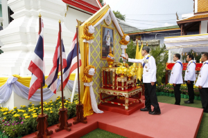มรภ.เทพสตรี ร่วมพิธีทำน้ำพระพุทธมนต์ศักดิ์สิทธิ์ของจังหวัดลพบุรี