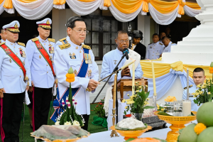มรภ.เทพสตรี ร่วมพิธีทำน้ำพระพุทธมนต์ศักดิ์สิทธิ์ของจังหวัดลพบุรี