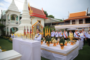 มรภ.เทพสตรี ร่วมพิธีทำน้ำพระพุทธมนต์ศักดิ์สิทธิ์ของจังหวัดลพบุรี