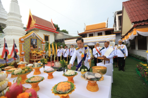มรภ.เทพสตรี ร่วมพิธีทำน้ำพระพุทธมนต์ศักดิ์สิทธิ์ของจังหวัดลพบุรี