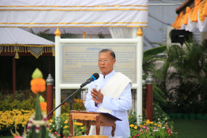 มรภ.เทพสตรี ร่วมพิธีทำน้ำพระพุทธมนต์ศักดิ์สิทธิ์ของจังหวัดลพบุรี