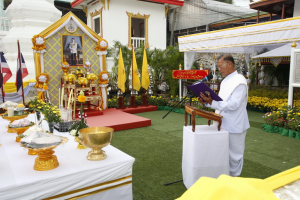 มรภ.เทพสตรี ร่วมพิธีทำน้ำพระพุทธมนต์ศักดิ์สิทธิ์ของจังหวัดลพบุรี