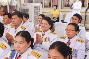 มรภ.เทพสตรี ร่วมพิธีทำน้ำพระพุทธมนต์ศักดิ์สิทธิ์ของจังหวัดลพบุรี