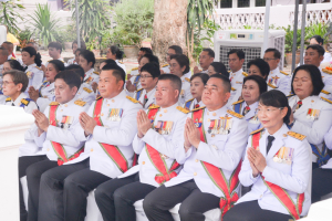 มรภ.เทพสตรี ร่วมพิธีทำน้ำพระพุทธมนต์ศักดิ์สิทธิ์ของจังหวัดลพบุรี
