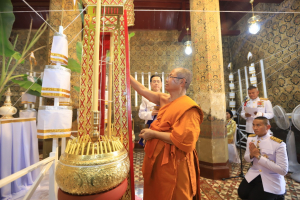 มรภ.เทพสตรี ร่วมพิธีทำน้ำพระพุทธมนต์ศักดิ์สิทธิ์ของจังหวัดลพบุรี