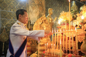 มรภ.เทพสตรี ร่วมพิธีทำน้ำพระพุทธมนต์ศักดิ์สิทธิ์ของจังหวัดลพบุรี