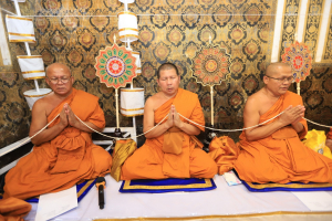 มรภ.เทพสตรี ร่วมพิธีทำน้ำพระพุทธมนต์ศักดิ์สิทธิ์ของจังหวัดลพบุรี