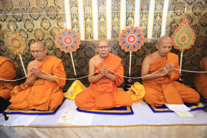 มรภ.เทพสตรี ร่วมพิธีทำน้ำพระพุทธมนต์ศักดิ์สิทธิ์ของจังหวัดลพบุรี
