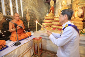 มรภ.เทพสตรี ร่วมพิธีทำน้ำพระพุทธมนต์ศักดิ์สิทธิ์ของจังหวัดลพบุรี