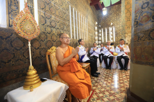 มรภ.เทพสตรี ร่วมพิธีทำน้ำพระพุทธมนต์ศักดิ์สิทธิ์ของจังหวัดลพบุรี