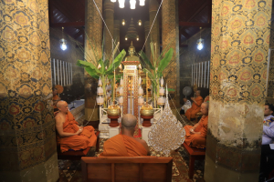 มรภ.เทพสตรี ร่วมพิธีทำน้ำพระพุทธมนต์ศักดิ์สิทธิ์ของจังหวัดลพบุรี