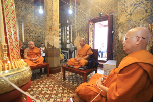 มรภ.เทพสตรี ร่วมพิธีทำน้ำพระพุทธมนต์ศักดิ์สิทธิ์ของจังหวัดลพบุรี