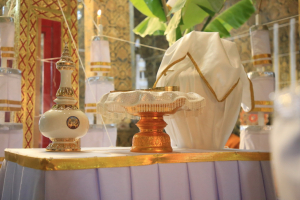 มรภ.เทพสตรี ร่วมพิธีทำน้ำพระพุทธมนต์ศักดิ์สิทธิ์ของจังหวัดลพบุรี