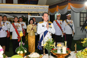 มรภ.เทพสตรี ร่วมพิธีทำน้ำพระพุทธมนต์ศักดิ์สิทธิ์ของจังหวัดลพบุรี