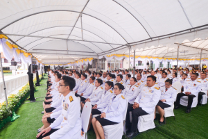 มรภ.เทพสตรี ร่วมพิธีทำน้ำพระพุทธมนต์ศักดิ์สิทธิ์ของจังหวัดลพบุรี