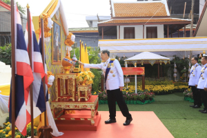 มรภ.เทพสตรี ร่วมพิธีทำน้ำพระพุทธมนต์ศักดิ์สิทธิ์ของจังหวัดลพบุรี