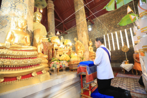 มรภ.เทพสตรี ร่วมพิธีทำน้ำพระพุทธมนต์ศักดิ์สิทธิ์ของจังหวัดลพบุรี