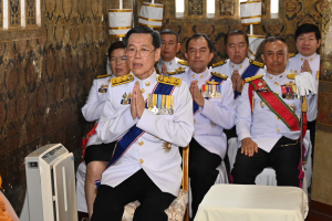 มรภ.เทพสตรี ร่วมพิธีทำน้ำพระพุทธมนต์ศักดิ์สิทธิ์ของจังหวัดลพบุรี