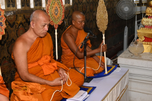 มรภ.เทพสตรี ร่วมพิธีทำน้ำพระพุทธมนต์ศักดิ์สิทธิ์ของจังหวัดลพบุรี