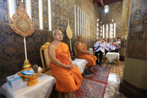 มรภ.เทพสตรี ร่วมพิธีทำน้ำพระพุทธมนต์ศักดิ์สิทธิ์ของจังหวัดลพบุรี