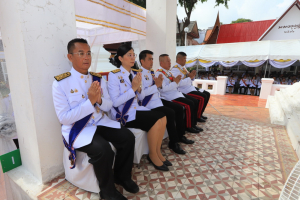 มรภ.เทพสตรี ร่วมพิธีทำน้ำพระพุทธมนต์ศักดิ์สิทธิ์ของจังหวัดลพบุรี