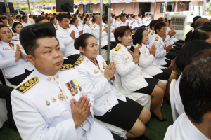 มรภ.เทพสตรี ร่วมพิธีทำน้ำพระพุทธมนต์ศักดิ์สิทธิ์ของจังหวัดลพบุรี