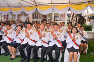 มรภ.เทพสตรี ร่วมพิธีทำน้ำพระพุทธมนต์ศักดิ์สิทธิ์ของจังหวัดลพบุรี