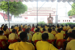 มรภ.เทพสตรี ร่วมพิธีทำน้ำพระพุทธมนต์ศักดิ์สิทธิ์ของจังหวัดลพบุรี