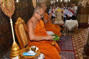 มรภ.เทพสตรี ร่วมพิธีทำน้ำพระพุทธมนต์ศักดิ์สิทธิ์ของจังหวัดลพบุรี