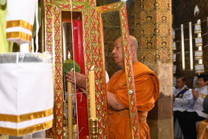 มรภ.เทพสตรี ร่วมพิธีทำน้ำพระพุทธมนต์ศักดิ์สิทธิ์ของจังหวัดลพบุรี